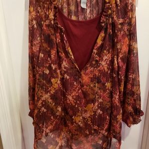 Plus size blouse